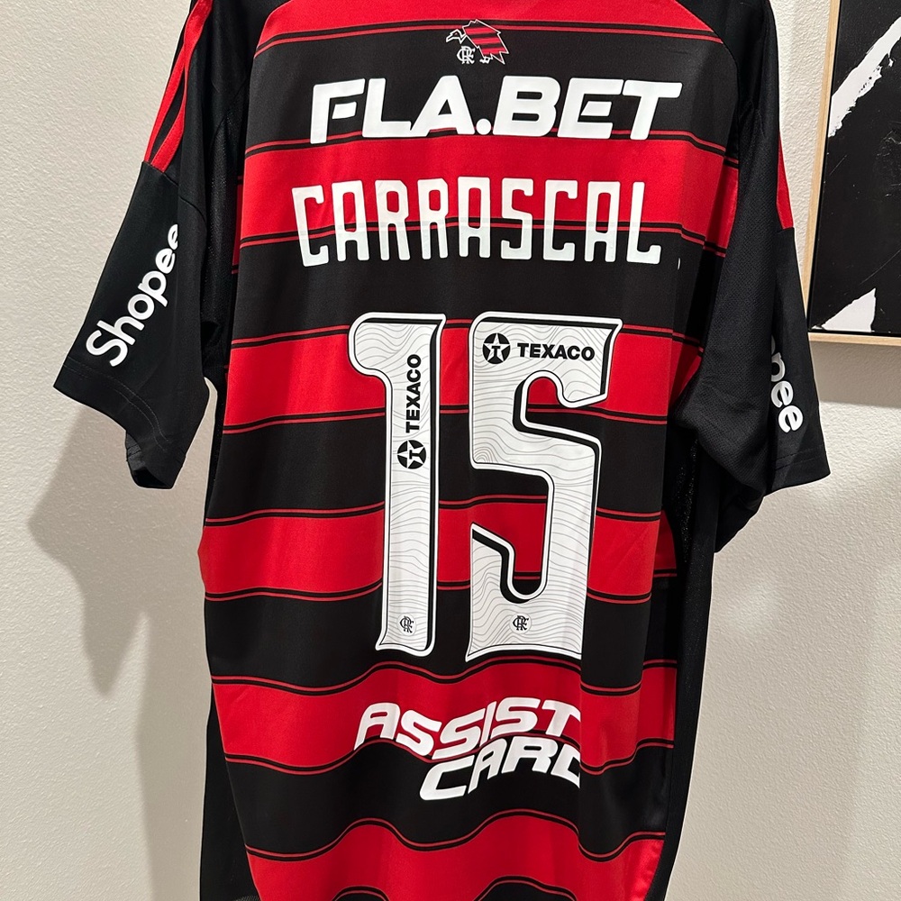 2025-26 CR Flamengo Jorge Carrascal Soccer Jersey